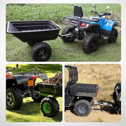 Nilight 3 in 1 ATV UTV Multi Hitch Mount | 1-7/8" Ball Fits 2" Receiver Hitch - Image 7