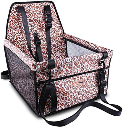 Petbobi Dog Car Seat for Small Dogs and Cats up to 15 lbs, Portable Booster by Petbobi