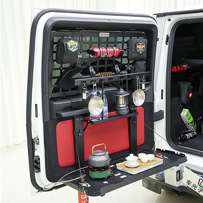 for Mercedes Benz G Class G500 G63 G350 2019-2024 Tailgate Foldable Table Rear - Image 4