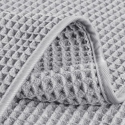 POLYTE 430 GSM Poly Blend Microfiber Quick Dry Waffle Hand Towel, 16x30 in - Image 4