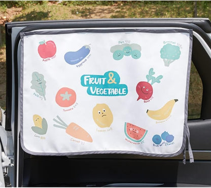 Magnetic Car Sun Shade Curtain for Side Window – Sun Blocker and UV Protector - Image 3