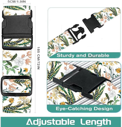 Luggage Straps for Suitcases Travel Belt Accessories, Cute Suitcase Strap - Image 5