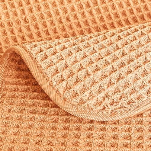 POLYTE 430 GSM Poly Blend Microfiber Quick Dry Waffle Hand Towel, 16x30 in - Image 5