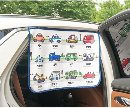 Magnetic Car Sun Shade Curtain for Side Window – Sun Blocker and UV Protector - Image 5