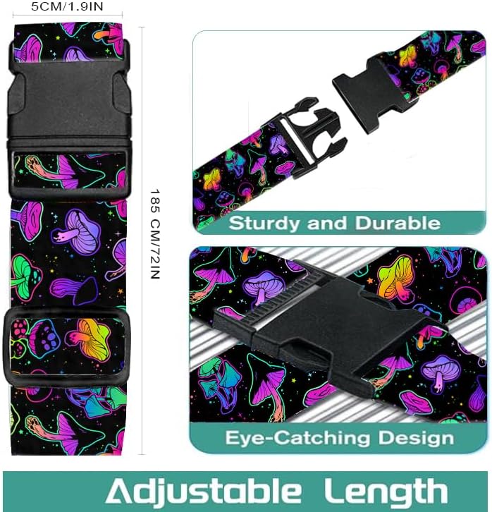Luggage Straps for Suitcases Travel Belt Accessories, Cute Suitcase Strap - Image 5