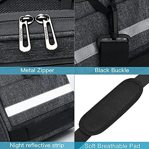 MOSISO Bike Rack Bag, Waterproof Bicycle Trunk Pannier Rear Seat Pouch - Image 5