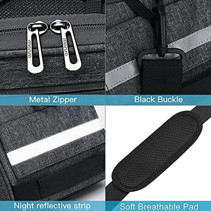 MOSISO Bike Rack Bag, Waterproof Bicycle Trunk Pannier Rear Seat Pouch - Image 5