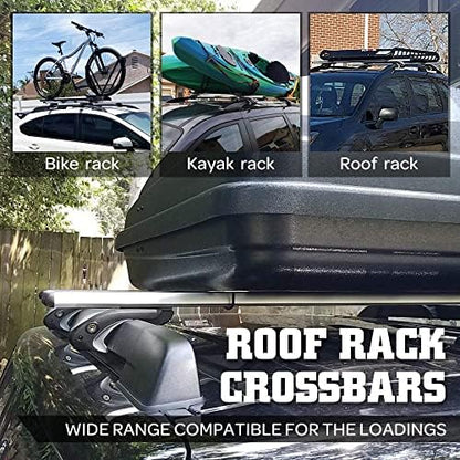 Aero Aluminum Universal 56'' Roof Rack Cross Bars, Existing Raised Side Rail - Image 6