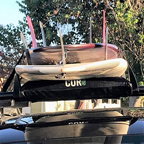 COR Surf Aero Roof Rack Pads, No-Scratch Tie Down Straps, 19in Wide 10ft - Image 6
