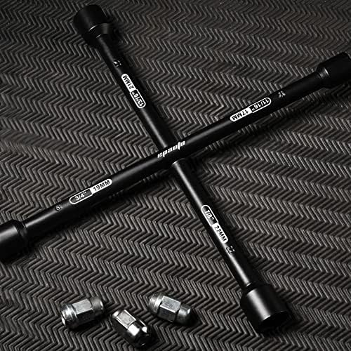 EPAuto 14" Heavy Duty Universal Lug Wrench, 4-Way Cross Wrench - Image 5