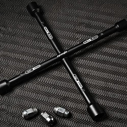 EPAuto 14" Heavy Duty Universal Lug Wrench, 4-Way Cross Wrench - Image 5