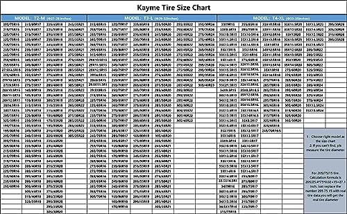 Kayme Tire Cover, Large Tire Storage Bag, Seasonal Spare Tire Storage Cover - Image 5