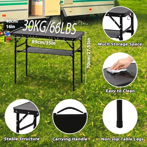 YihuiKo Folding Picnic Table - Image 5