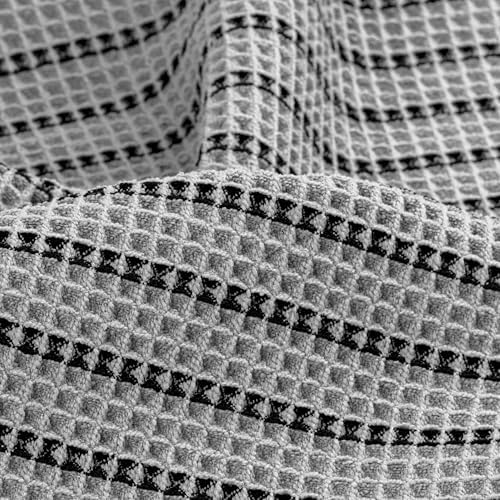POLYTE 430 GSM Poly Blend Microfiber Quick Dry Waffle Hand Towel, 16x30 in - Image 7