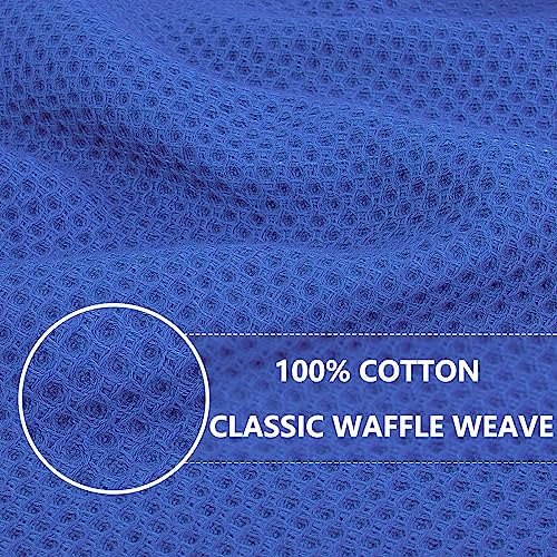 Homaxy 100% Cotton Waffle Weave Kitchen Dish Towels 6-Pack - Image 2