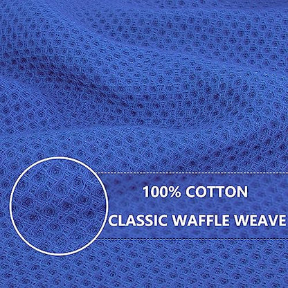 Homaxy 100% Cotton Waffle Weave Kitchen Dish Towels 6-Pack - Image 2