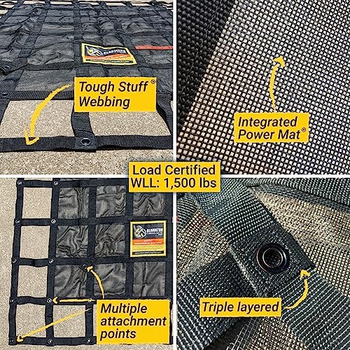 Gladiator Cargo Nets- Heavy Duty Cargo Net -Truck Accesories-Truck organizer - Image 3