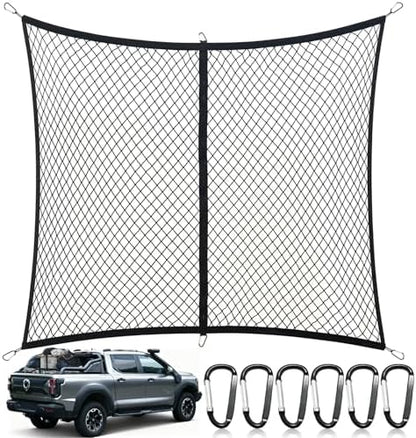 Cargo Net for Pickup Truck Bed, Highly Elastic by Unknown