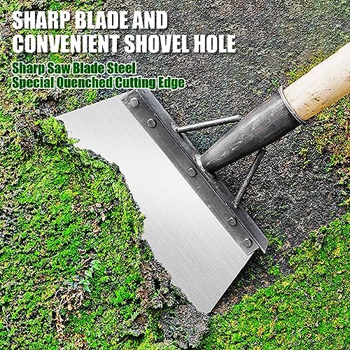 9.8inch Multifunctional Outdoor Garden Shovel, Heavy Duty Steel Cleaning Shovel - Image 3