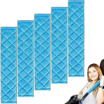 5 Pack Soft Comfort Car Seatbelt Cover Protector Pads Strap by WSSROGY%C3%97LAMEA