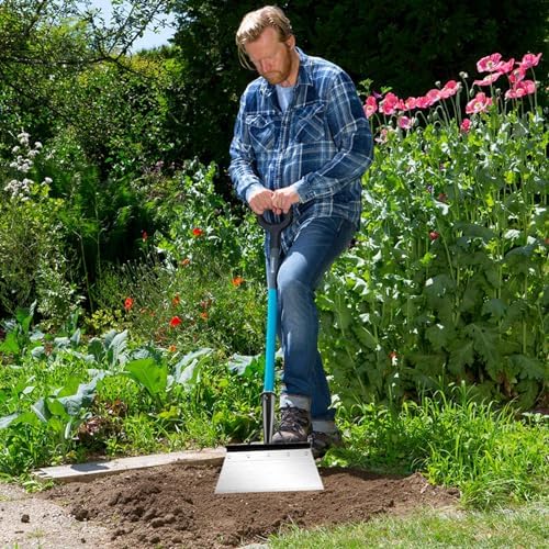 Multifunctional Garden Cleaning Shovel, Heavy Duty Steel Flat Shovel - Image 6