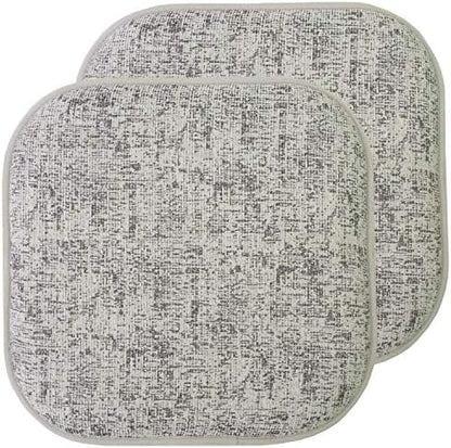 Sweet Home Collection Chair Cushion Memory Foam Pads Honeycomb Pattern Slip Non by SweetHomeCollection