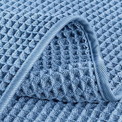 POLYTE 430 GSM Poly Blend Microfiber Quick Dry Waffle Hand Towel, 16x30 in - Image 4