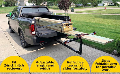 MaxxHaul 70229 Pick-Up Truck Bed Extender - 350 lb Capacity - Image 5